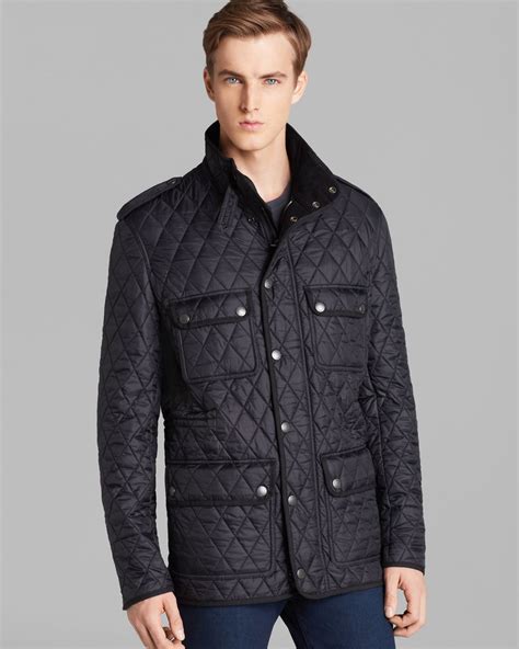 burberry jean jacket black|burberry brit jacket men's.